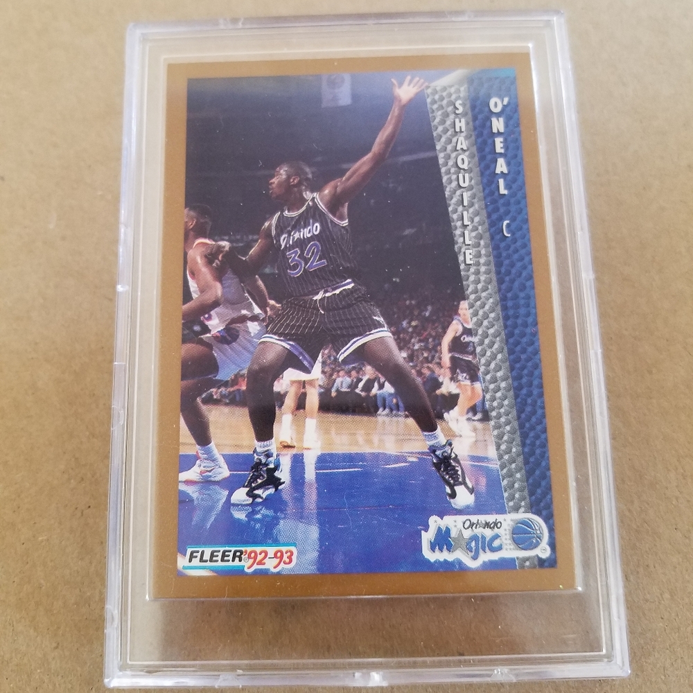 Vintage Shaquille O'Neal Basketball Card